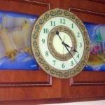 שעון גדול בעיצוב אישי לבית כנסת